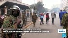 Kenyan policeman arrested in blogger's death as hundreds protest
